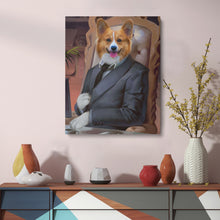 Load image into Gallery viewer, The Businessman | Modern Pet Canvas