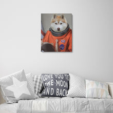 Load image into Gallery viewer, The Astronaut | Custom Pet Canvas