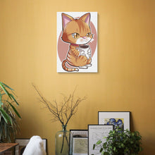 Load image into Gallery viewer, Chibi Style Portrait | Anime Custom Pet Canvas