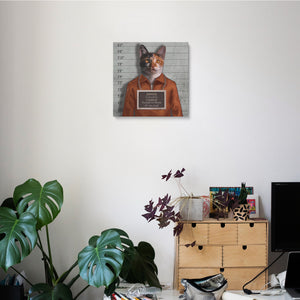 The Inmate Pet Canvas Art | Shame Your Pet