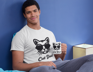 Adorable Cat Dad Mug | Cat Mug