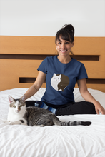 Load image into Gallery viewer, Yin &amp; Yang Cat T-Shirt