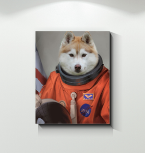 The Astronaut | Custom Pet Canvas