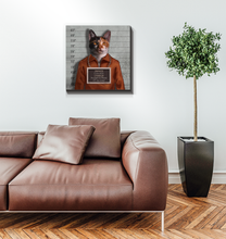 Load image into Gallery viewer, The Inmate Pet Canvas Art | Shame Your Pet