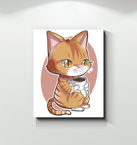 Chibi Style Portrait | Anime Custom Pet Canvas