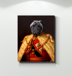 The King | Regal Pet Canvas