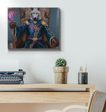 Load image into Gallery viewer, The Wizard | Fantasy Custom Pet Canvas