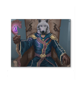 The Wizard | Fantasy Custom Pet Canvas