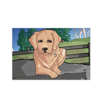 Load image into Gallery viewer, Adorable Chibi Style Portrait | Anime Custom Pet Canvas
