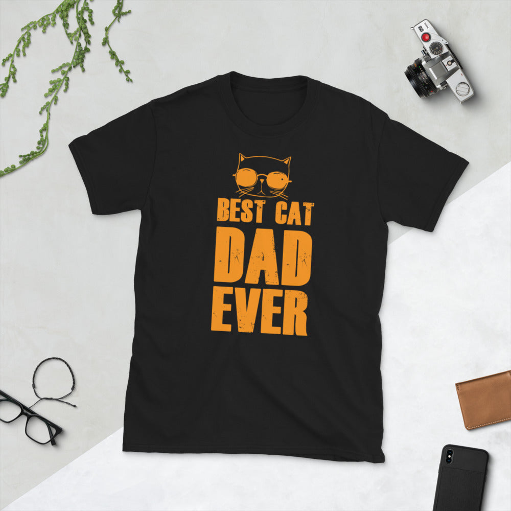 Best Cat Dad Ever | Cat Dad T-Shirt